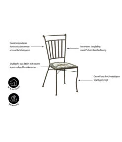 Dehner Mosaikstuhl Diana 13 Dehner Mosaikstuhl Diana -Gartenmöbel 4209813 WE IG 001 StuhlDianaFINAL