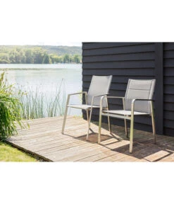 Dehner Stapelstuhl Nantes Elegance -Gartenmöbel 4209938 WE MO 001 StuhlNantes 1