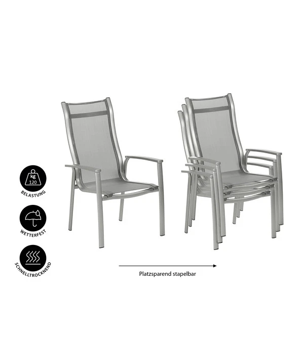 Dehner Stapelstuhl Hochlehner Chicago 6 Dehner Stapelstuhl Hochlehner Chicago – Bild 4