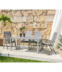 Dehner Klappsessel Chicago, Hochlehner 11 Dehner Klappsessel Chicago, Hochlehner -Gartenmöbel 4210274 WE MO 001 DehnerStapelstuhlChicago