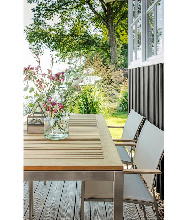 Dehner Gartentisch Toulouse, Ca. B152/H75/T90 Cm 8 Dehner Gartentisch Toulouse, Ca. B152/H75/T90 Cm – Bild 6