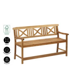 Dehner Gartenbank Malmoe -Gartenmöbel 4223186 WE IG 001 DehnerParkbankMalmoe