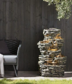 Dehner Polyresin-Gartenbrunnen Largo, Ca. B60,8/H98/T50 Cm -Gartenmöbel 4277729 WE MO 001 DehnerPolyresinGartenbrunnenLargoNEU