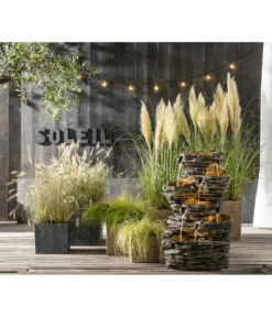 Dehner Polyresin-Gartenbrunnen Largo, Ca. B60,8/H98/T50 Cm -Gartenmöbel 4277729 WE MO 002 DehnerPolyresinGartenbrunnenLargoNEU