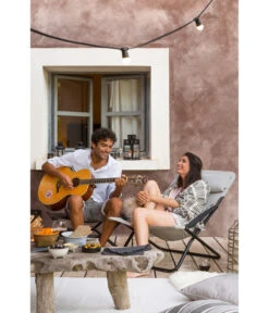 Lafuma Hocker Next, Be Comfort® -Gartenmöbel 4287454 WE MO 001 LafumaLiegestuhlTransabedsilber