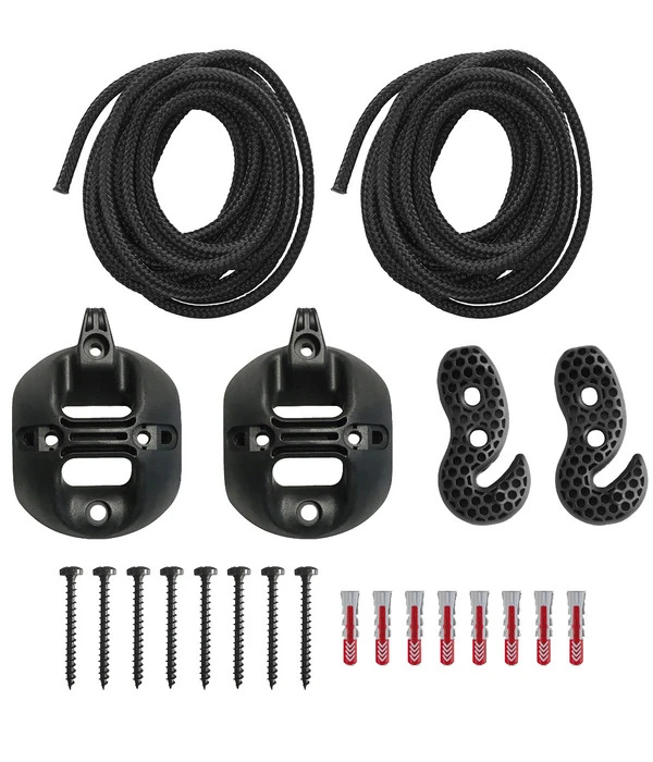 La Siesta Multizweck-Befestigungsset Casa Mount, Schwarz 3 La Siesta Multizweck-Befestigungsset Casa Mount, Schwarz