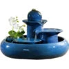 Seliger Zimmerbrunnen Locarno, Ø 35 X 22 Cm -Gartenmöbel 4317152 WE FS 001 SeligerZimmerbrunnenLocarnoblau