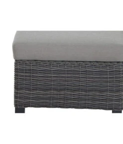 Siena Garden Hocker Corido, Ca. B63/H45/T61 Cm -Gartenmöbel 4330510 WE DE 002 Hockercoridocharcoal