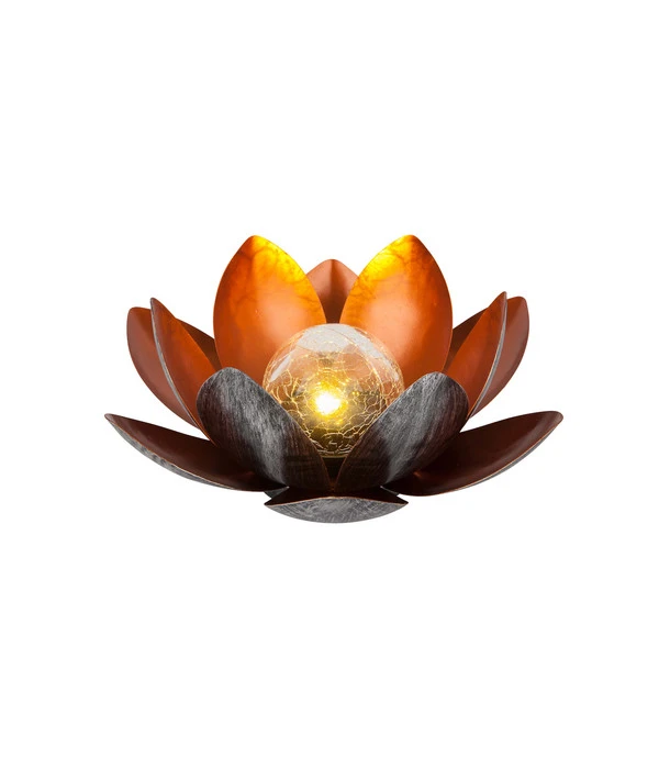 Dehner Solar-Lotus, Ca. Ø27/H12 Cm 4 Dehner Solar-Lotus, Ca. Ø27/H12 Cm – Bild 2