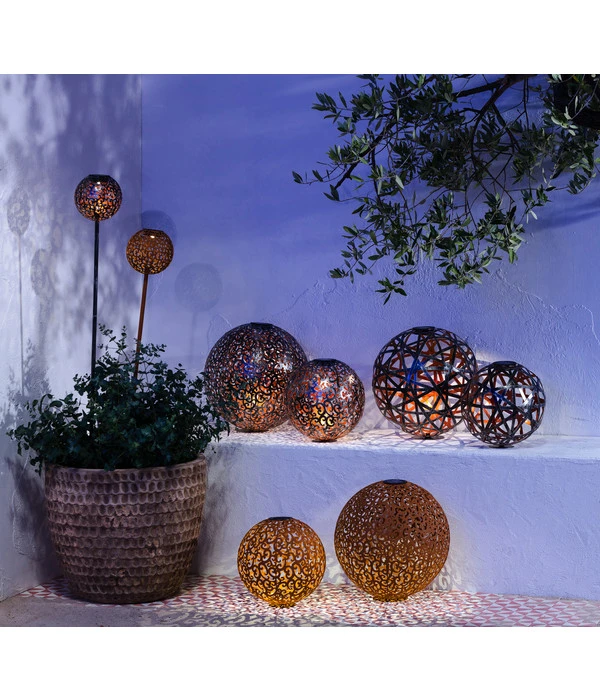 Dehner Solarstab Kugelleuchte Luanda, Ca. Ø16/H120 Cm 7 Dehner Solarstab Kugelleuchte Luanda, Ca. Ø16/H120 Cm – Bild 5