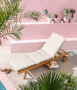 Dehner Rollliege Ravenna, Ca. B70/H89/T200 Cm -Gartenmöbel 4407086 WE MO 002 RollliegeRavennaNEU