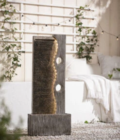 Dehner Polyresin-Gartenbrunnen Eclipse, Ca. H100 Cm 12 Dehner Polyresin-Gartenbrunnen Eclipse, Ca. H100 Cm -Gartenmöbel 4447504 WE MO 001 DehnerPolyresinGartenbrunnenEclipseNEU
