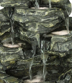 Dehner Polyresin-Gartenbrunnen Rocky, Ca. B39,5/H60/T32,5 Cm -Gartenmöbel 4447579 WE DE 002 PolyresinBrunnenRocky