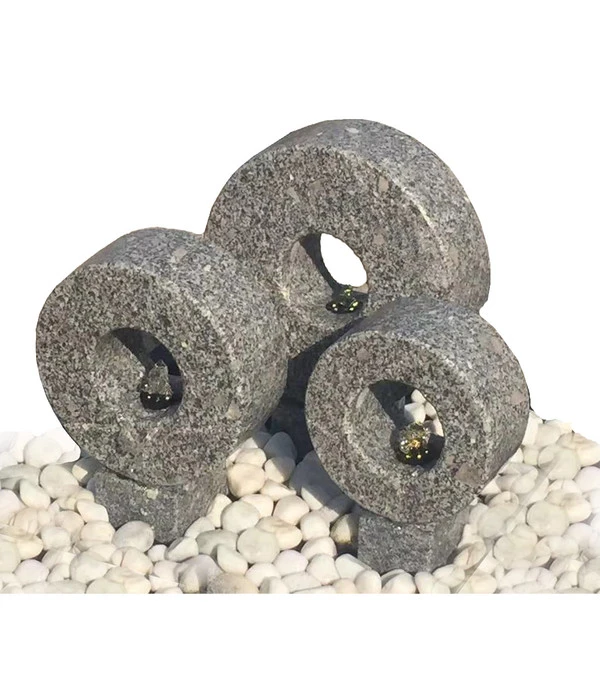 Dehner Granit-Gartenbrunnen Wheel, Ca. B50/H38/T25 Cm 4 Dehner Granit-Gartenbrunnen Wheel, Ca. B50/H38/T25 Cm – Bild 2