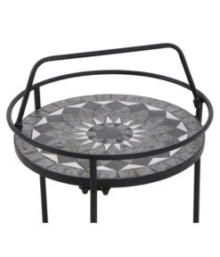 Siena Garden Mosaikbeistelltisch Como, Ca. Ø41/H74 Cm -Gartenmöbel 4498788 WE DE 001 BeistelltischComo42cm