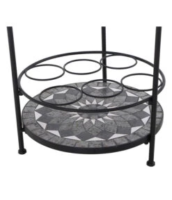 Siena Garden Mosaikbeistelltisch Como, Ca. Ø41/H74 Cm -Gartenmöbel 4498788 WE DE 002 BeistelltischComo42cm