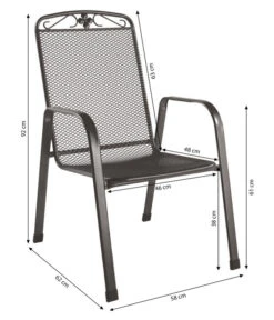 MWH Metall-Gartensessel Savoy -Gartenmöbel 5312046 WE BG 001 MwhMetallGartensesselSavoyStapelsesselSavoy2