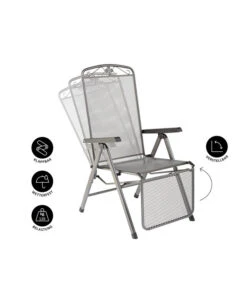 MWH Metall-Relaxsessel Savoy -Gartenmöbel 5312889 WE IG 001 RelaxGartensesselSavoy