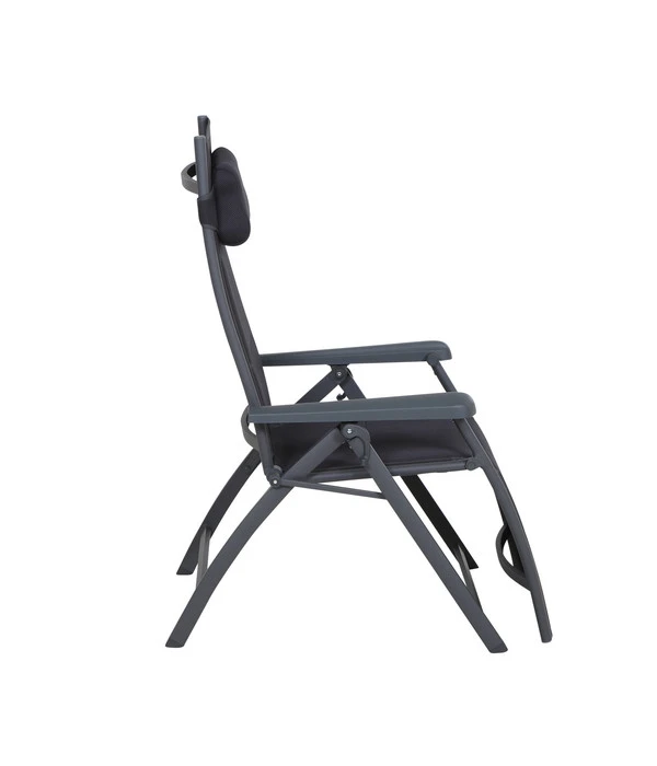 Siena Garden Camping Relaxstuhl XL Premium, Anthrazit 4 Siena Garden Camping Relaxstuhl XL Premium, Anthrazit – Bild 2