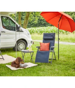 Siena Garden Camping Relaxstuhl Premium, Blau -Gartenmöbel 6603070 WE MO 001 SienaGardenCampingRelaxstuhLPremiumBlau