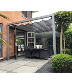 Nesling Faltsegel Coolfit, Rechteckig Ca. B290/T500 Cm -Gartenmöbel 6605638 6605661 6605695 WE MO 002 NeslingFaltsonnensegelSchwarz 1