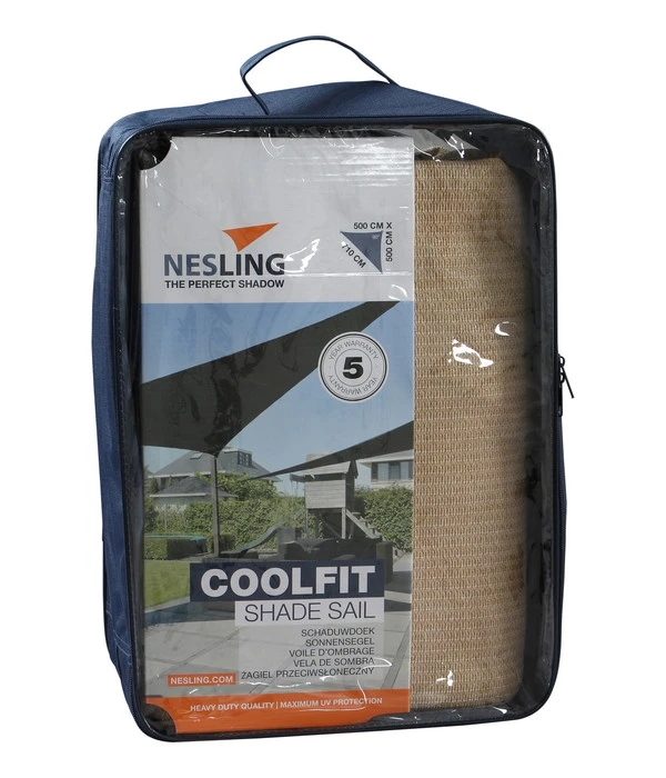 Nesling Sonnensegel Coolfit, Dreieckig, Ca. B500/T710 Cm 4 Nesling Sonnensegel Coolfit, Dreieckig, Ca. B500/T710 Cm – Bild 2