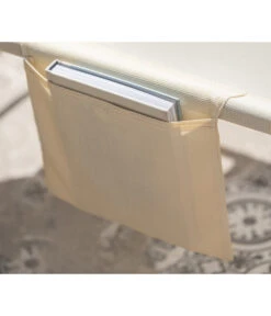 Dehner Gartenliege Mallorca, Ca. B71/H106/T227 Cm -Gartenmöbel 6635163 WE DE 002 LiegeMallorcaVanilla