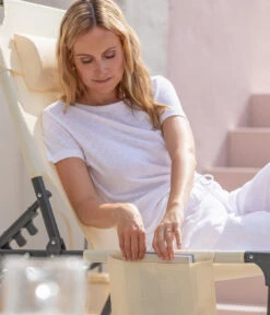 Dehner Gartenliege Mallorca, Ca. B71/H106/T227 Cm -Gartenmöbel 6635163 WE DE 009 LiegeMallorcaVanilla