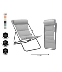 Dehner Campingstuhl Ibiza -Gartenmöbel 6635189 WE IG 001 CampingstuhlIbizaVanilla