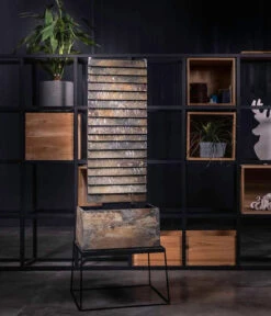 Climaqua Naturschiefer-Wasserwand Ava -Gartenmöbel 6645972 WE MO 002 ClimaquaWasserwandAvaMRusty