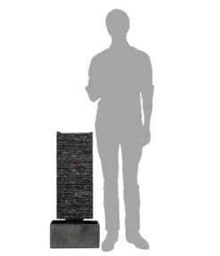 Climaqua Naturschiefer-Wasserwand Liv -Gartenmöbel 6646061 WE IG 001 ClimaquaWasserwandLivAnthrazit