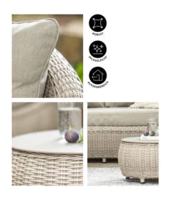 Dehner Lounge Bari, 2-teilig 17 Dehner Lounge Bari, 2-teilig -Gartenmöbel 6657381 WE IG 001 DehnerLoungeBari2teilig