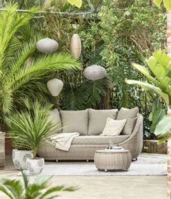 Dehner Lounge Bari, 2-teilig 16 Dehner Lounge Bari, 2-teilig -Gartenmöbel 6657381 WE MO 001 DehnerLoungesofaBari