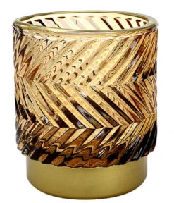 Dehner Tischdeko-Set, Weiß/gold, 4-teilig -Gartenmöbel 6666374 WE DE 002 DehnerTischdekosetweissgold4teilig