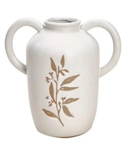 Dehner Tischdeko-Set, Weiß/gold, 4-teilig -Gartenmöbel 6666374 WE DE 003 DehnerTischdekosetweissgold4teilig