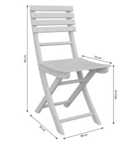 Dehner Klappstuhl Stavanger -Gartenmöbel 6666457 WE BG 001 KlappstuhlStavanger