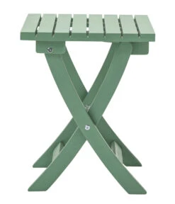 Dehner Klapphocker Stavanger, Ca. B45/H45/T42,6 Cm -Gartenmöbel 6666507 WE FS 002 KlapphockerStavangerGruen