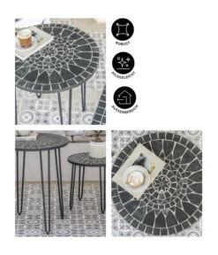 Dehner Mosaiktisch Madeleine, Ca. Ø60/H60 Cm 16 Dehner Mosaiktisch Madeleine, Ca. Ø60/H60 Cm -Gartenmöbel 6666531 6666556 WE IG 001 DehnerMosaiktischMadeleine