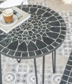 Dehner Mosaiktisch Madeleine, Ca. Ø60/H60 Cm 18 Dehner Mosaiktisch Madeleine, Ca. Ø60/H60 Cm -Gartenmöbel 6666531 WE DE 001 DehnerMosaiktischMadeleineD60cm