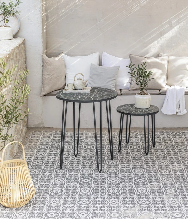 Dehner Mosaiktisch Madeleine, Ca. Ø60/H60 Cm 7 Dehner Mosaiktisch Madeleine, Ca. Ø60/H60 Cm – Bild 5