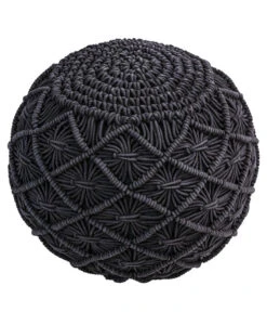 Dehner Pouf Sanna, Ca. Ø40/H40 Cm