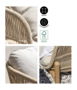 Dehner Sessel Portofino -Gartenmöbel 6667901 WE IG 001 DehnerSofaPortofino2Sitzer