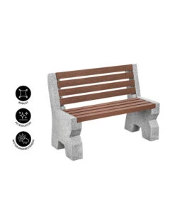 Dehner Granit-Gartenbank, 2-Sitzer, Ca. B114/H75/T52 Cm 6 Dehner Granit-Gartenbank, 2-Sitzer, Ca. B114/H75/T52 Cm -Gartenmöbel 6692065 WE IG 001 DehnerGranitGartenbank