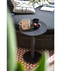 Dehner Beistelltisch Mika, Ca. Ø50/H50 Cm -Gartenmöbel 6701015 WE MO 002 BeistelltischMika
