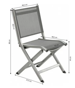 Dehner Klappstuhl Chicago -Gartenmöbel 6701544 WE BG 001 KlappstuhlChicagoNEU