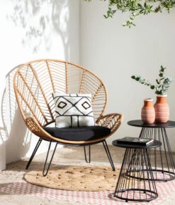 Dehner Geflechtsessel Venezia -Gartenmöbel 6701650 WE MO 001 DehnerGeflechtsesselVenezia