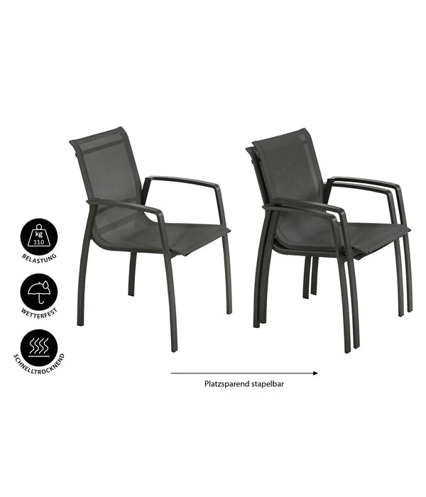 Dehner Stapelstuhl Nancy 8 Dehner Stapelstuhl Nancy – Bild 6