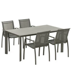 Dehner Gartentisch Nancy, Ca. B160/H75/T90 Cm 11 Dehner Gartentisch Nancy, Ca. B160/H75/T90 Cm -Gartenmöbel 6701734 WE FS 002 GruppeNancy