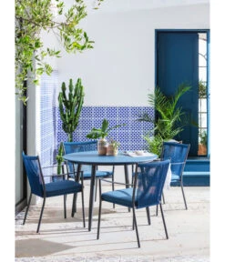 Dehner Tisch Delphi, Ca. Ø110/H74,5 Cm -Gartenmöbel 6702351 WE MO 001 GruppeDelphi