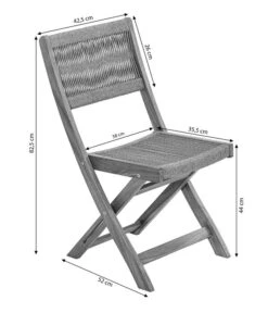 Dehner Klappstuhl Macao Rope -Gartenmöbel 6705107 WE BG 001 KlappstuhlMacao